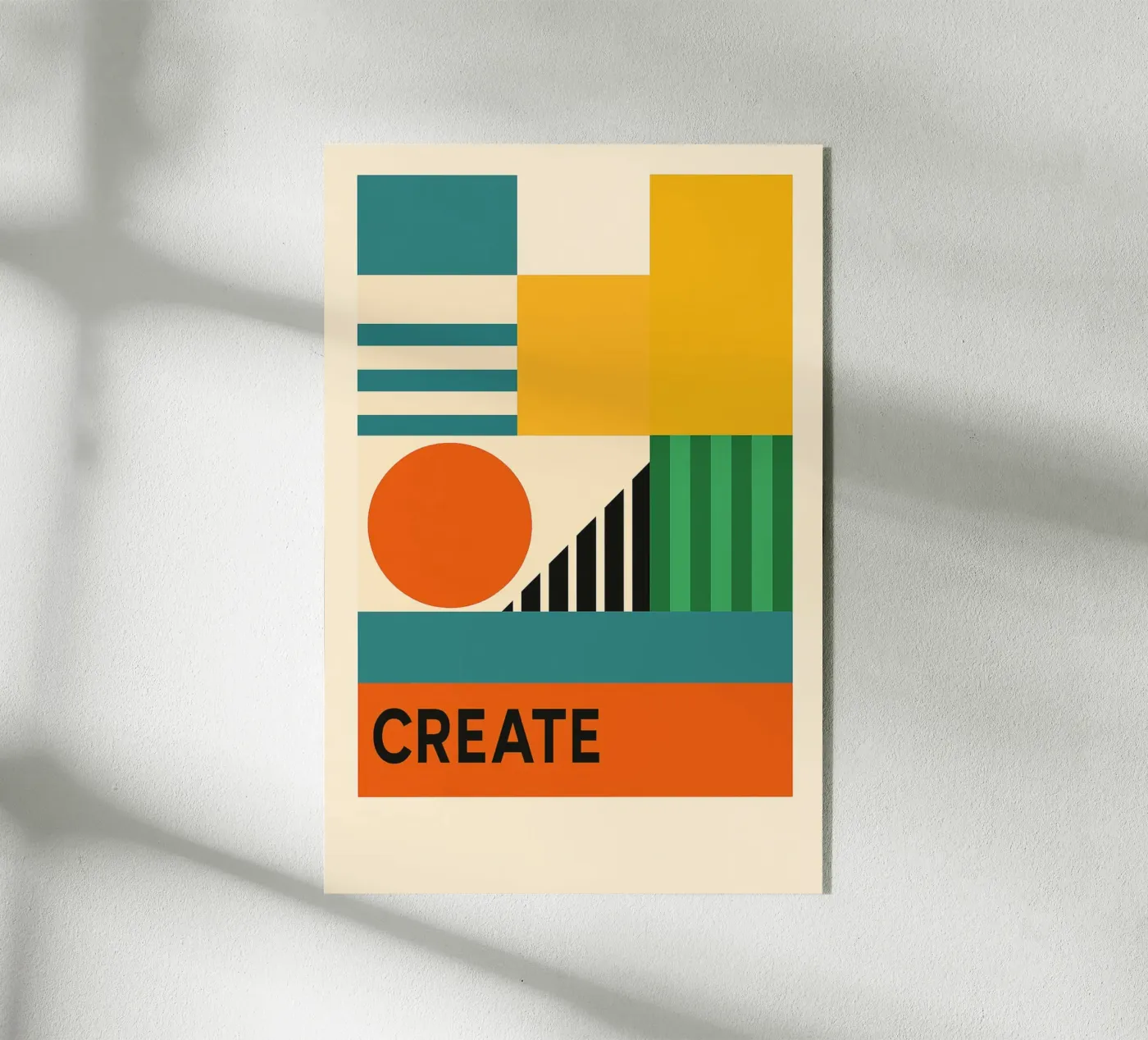 Create - Bauhausstil plexiglass da Studio M