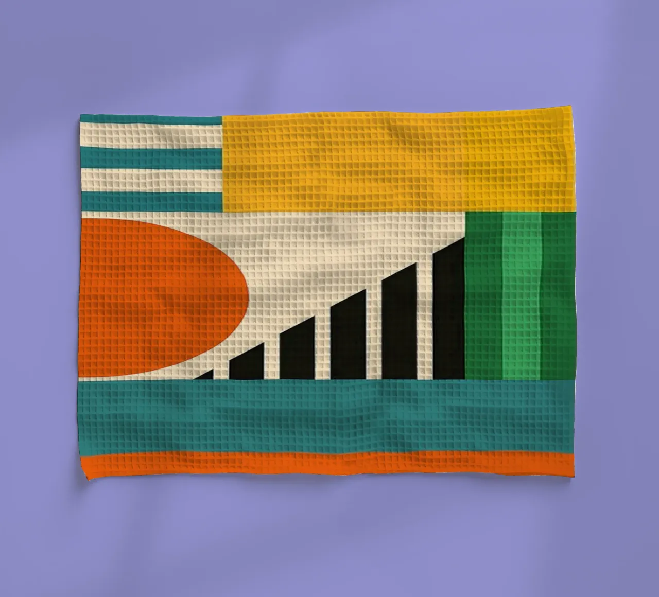 Create - Bauhausstil Geschirrtuch von Studio M