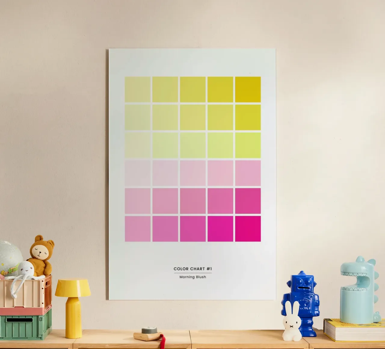 Morning Blush plexiglass da daylight design studio