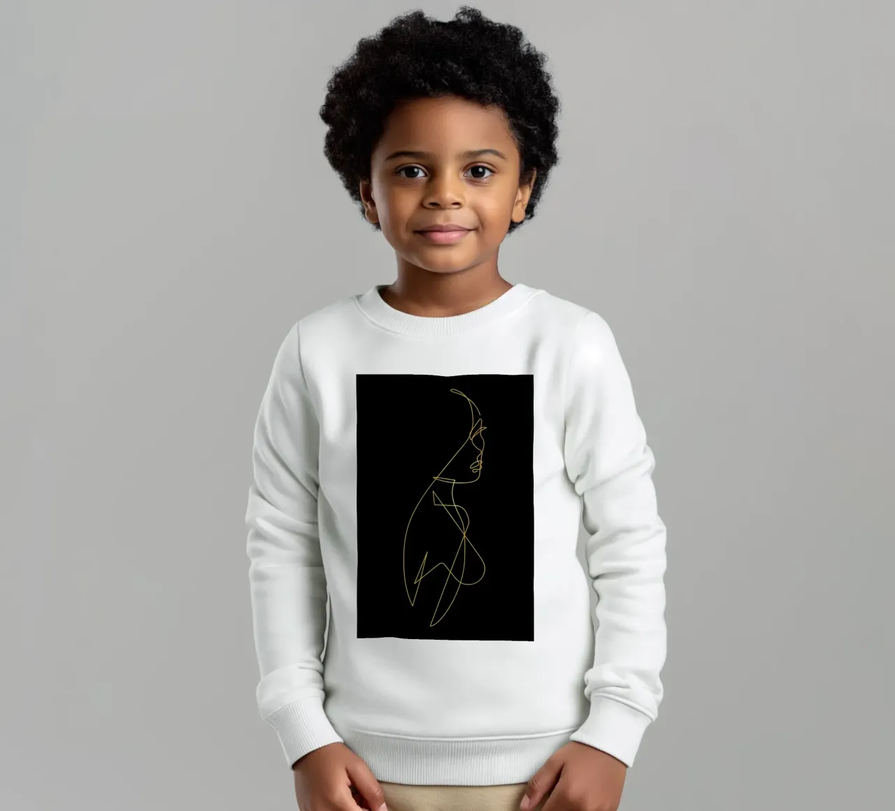 Gold Femme I felpa bambino da Pure