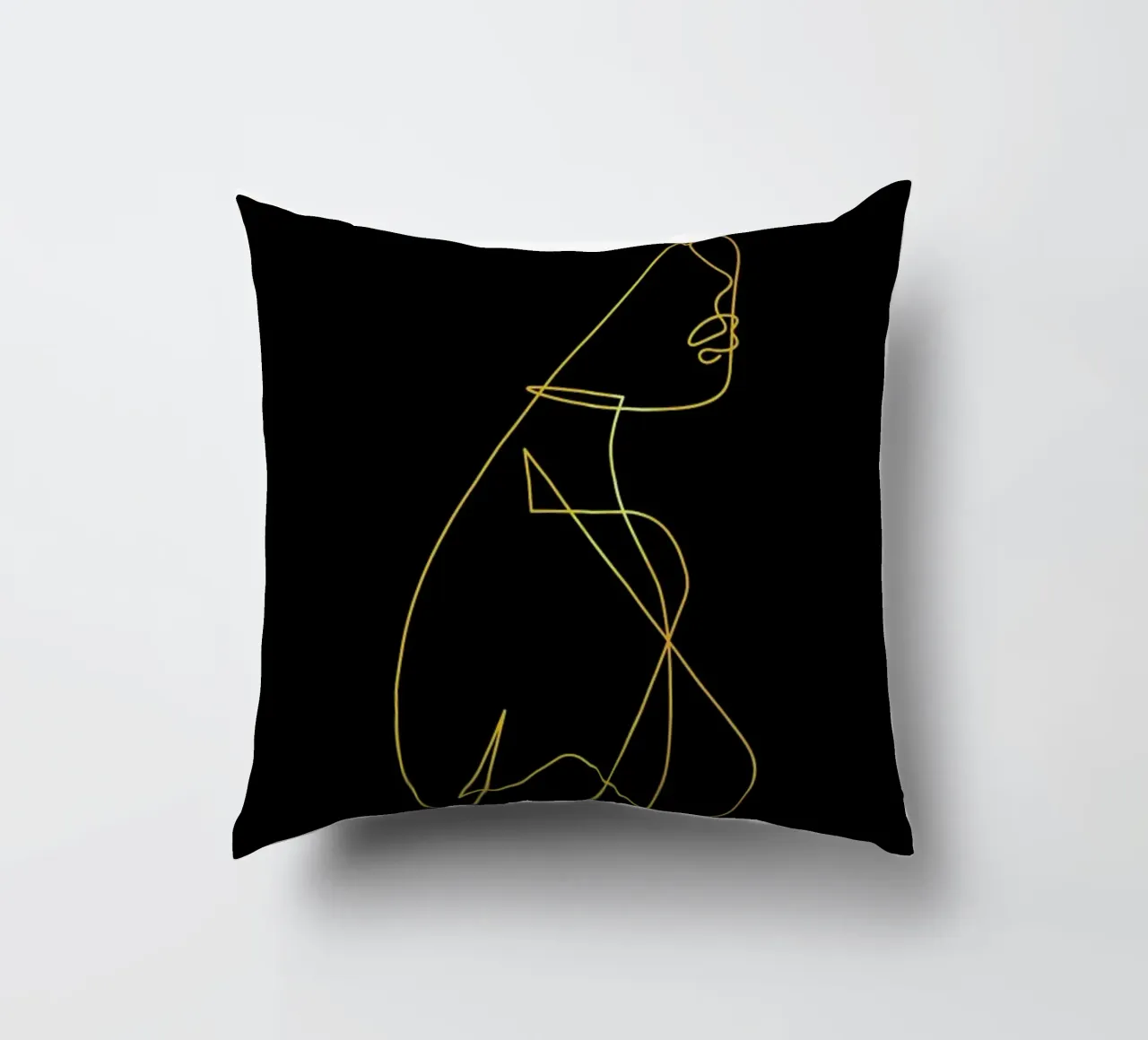 Gold Femme I cuscino da Pure
