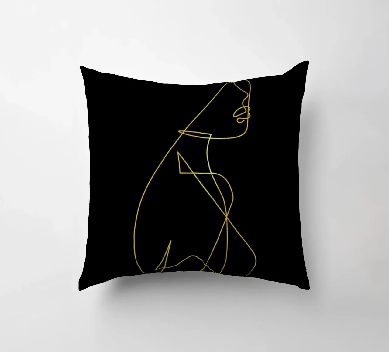 Gold Femme I cuscino da Pure
