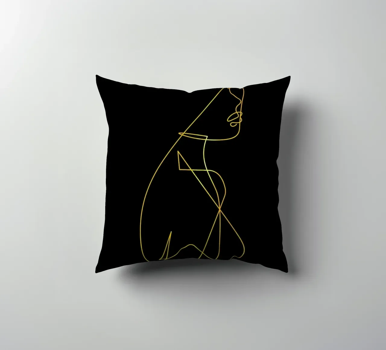 Gold Femme I cuscino da Pure