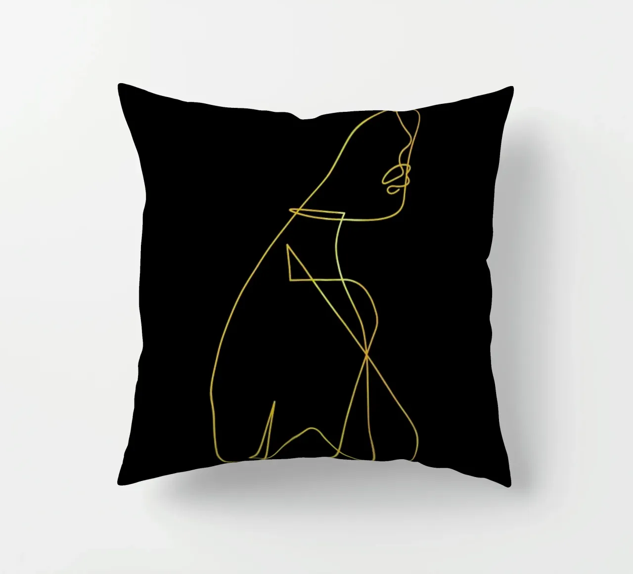 Gold Femme I cuscino da Pure