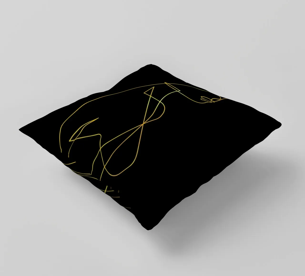 Gold Femme I cuscino da Pure