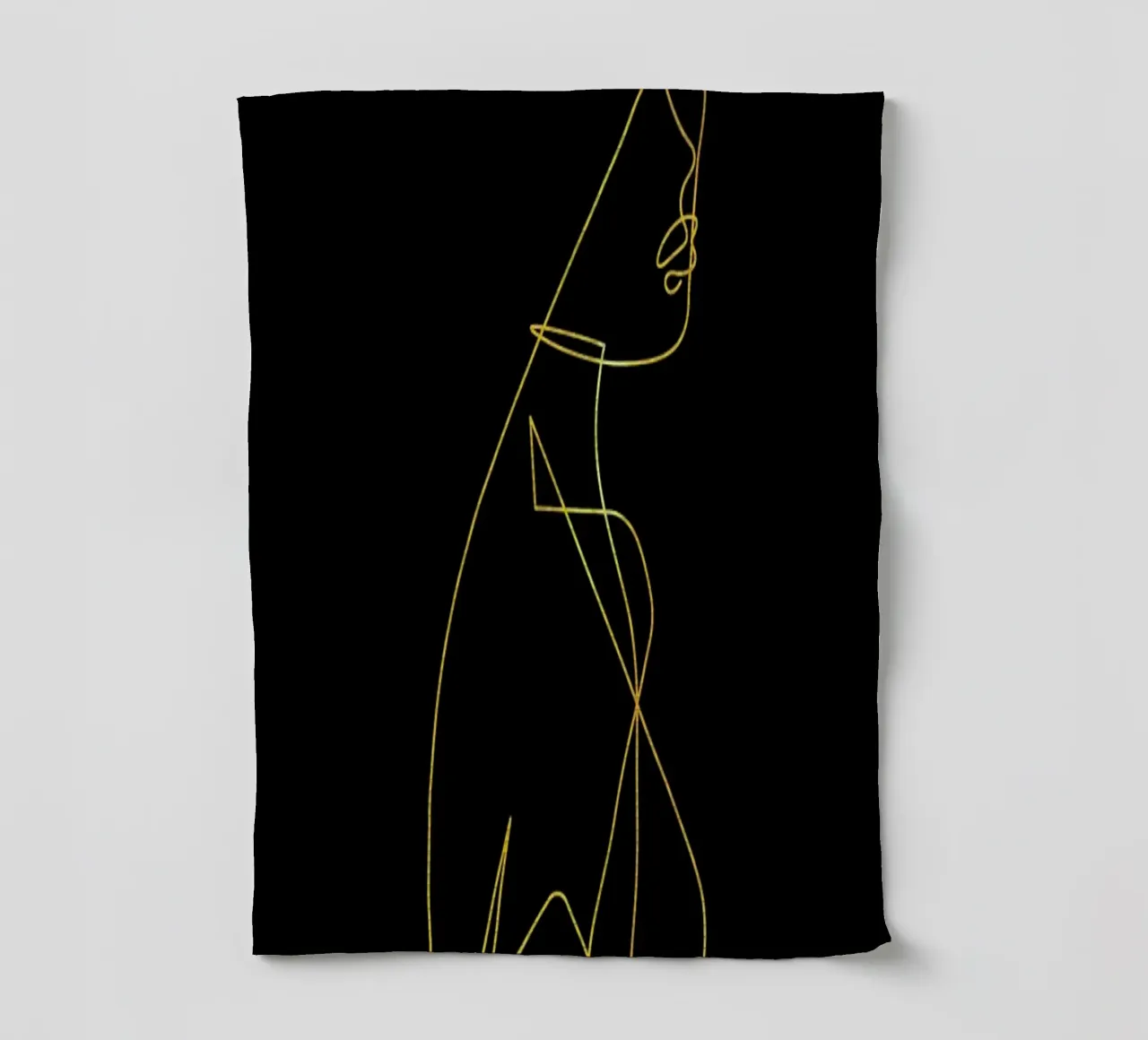 Gold Femme I canovaccio da cucina da Pure