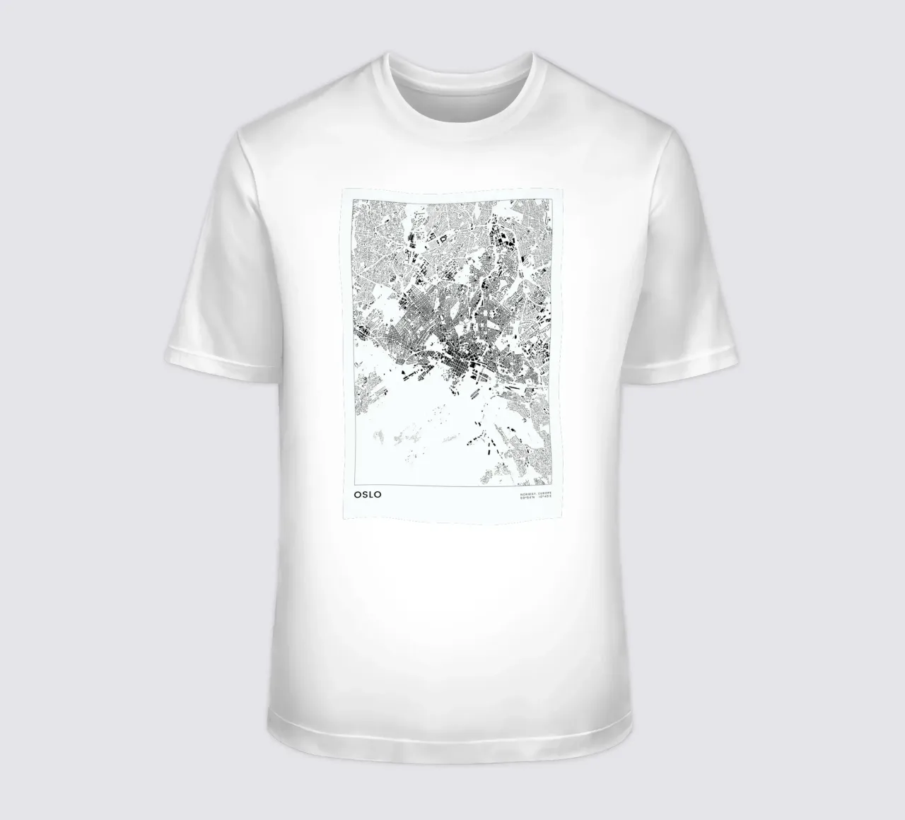 Oslo t-shirt da The Cartography Collection