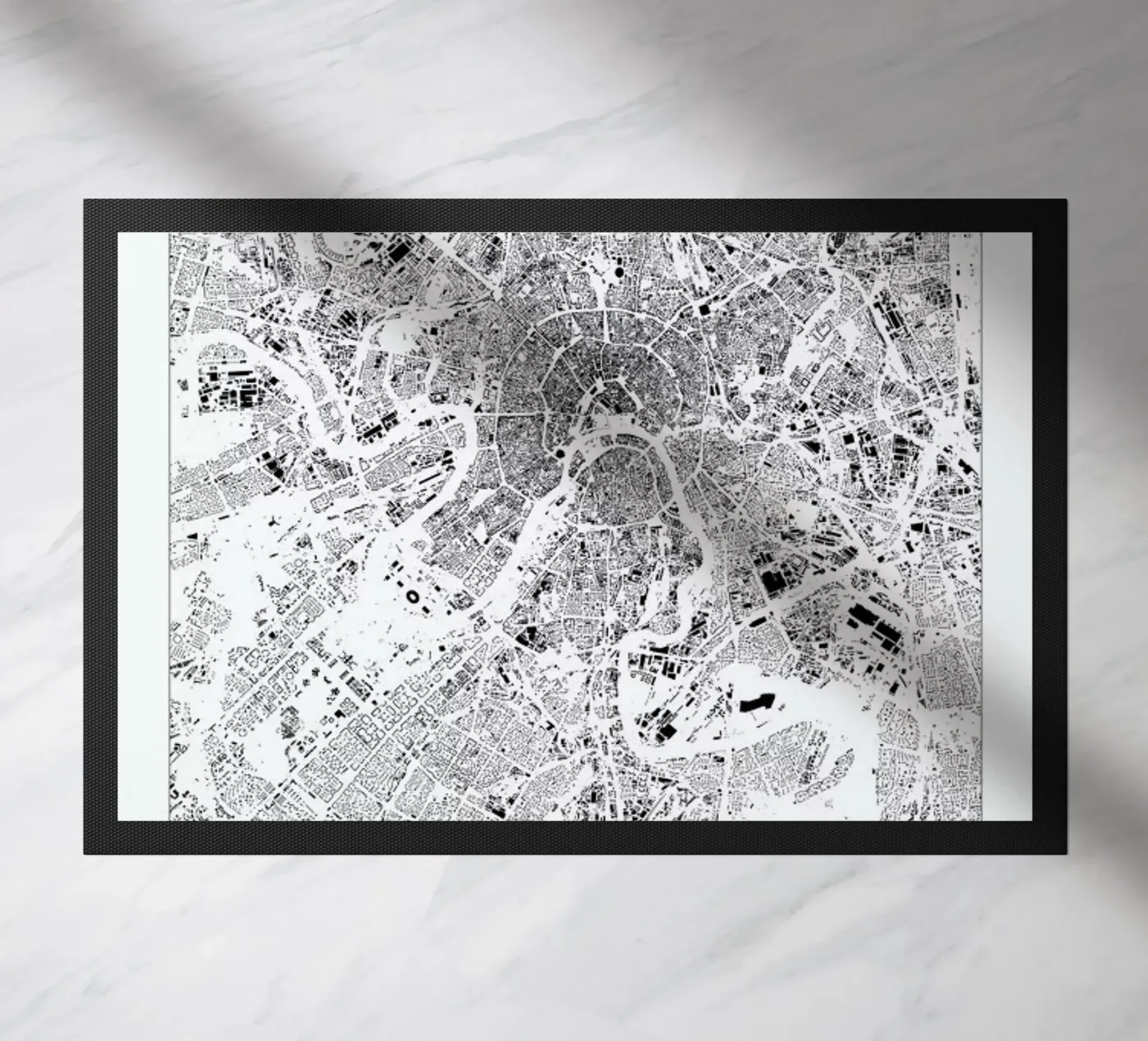 Moscow doormat by The Cartography Collection