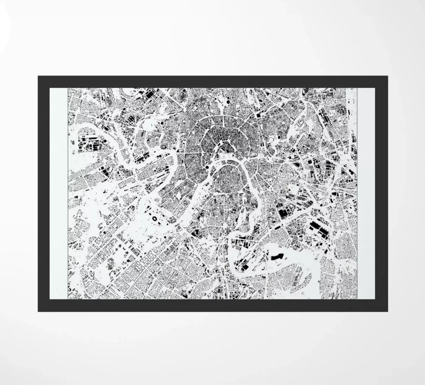 Moscow doormat by The Cartography Collection