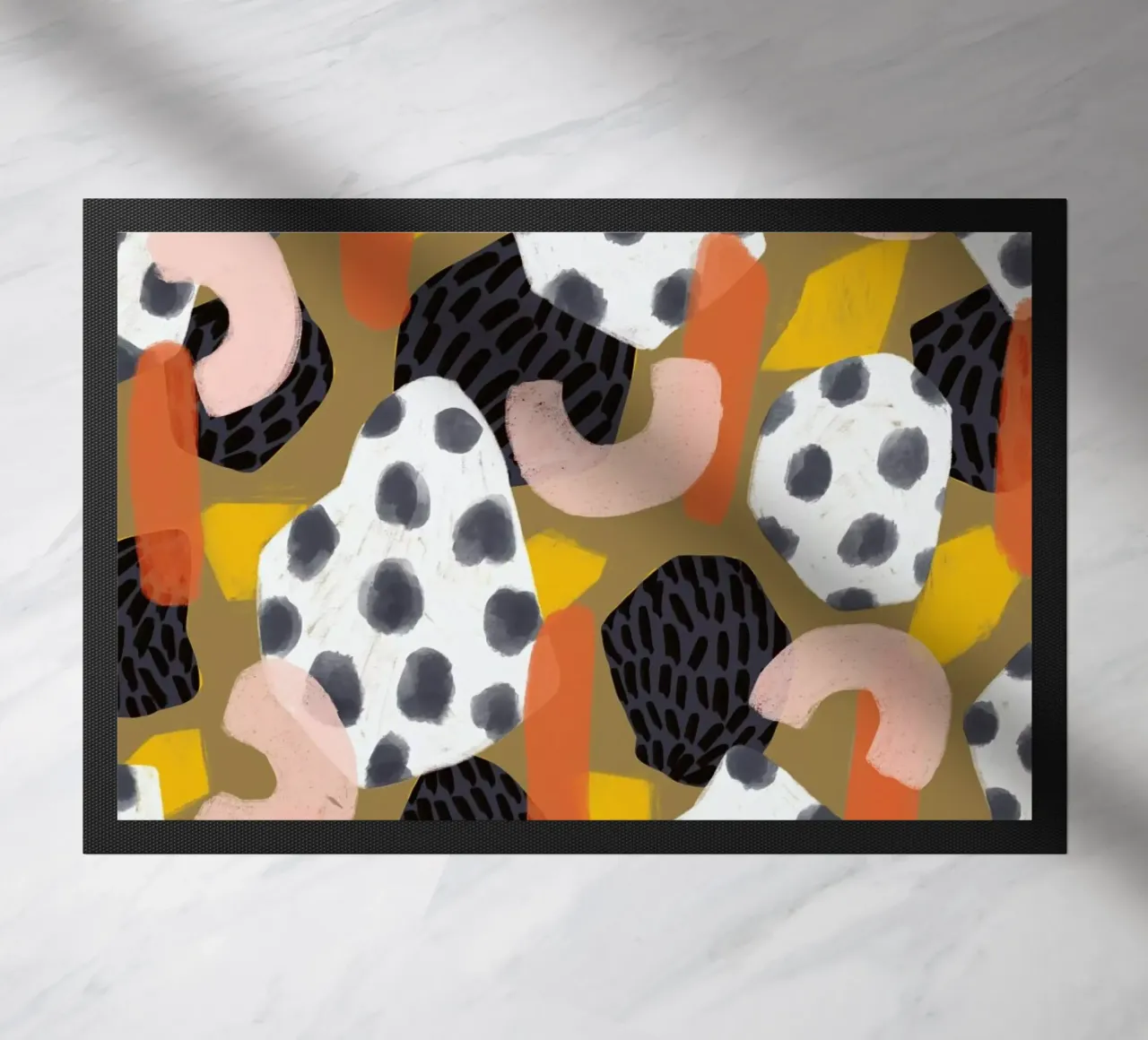 Fondu doormat by Laura O'Connor