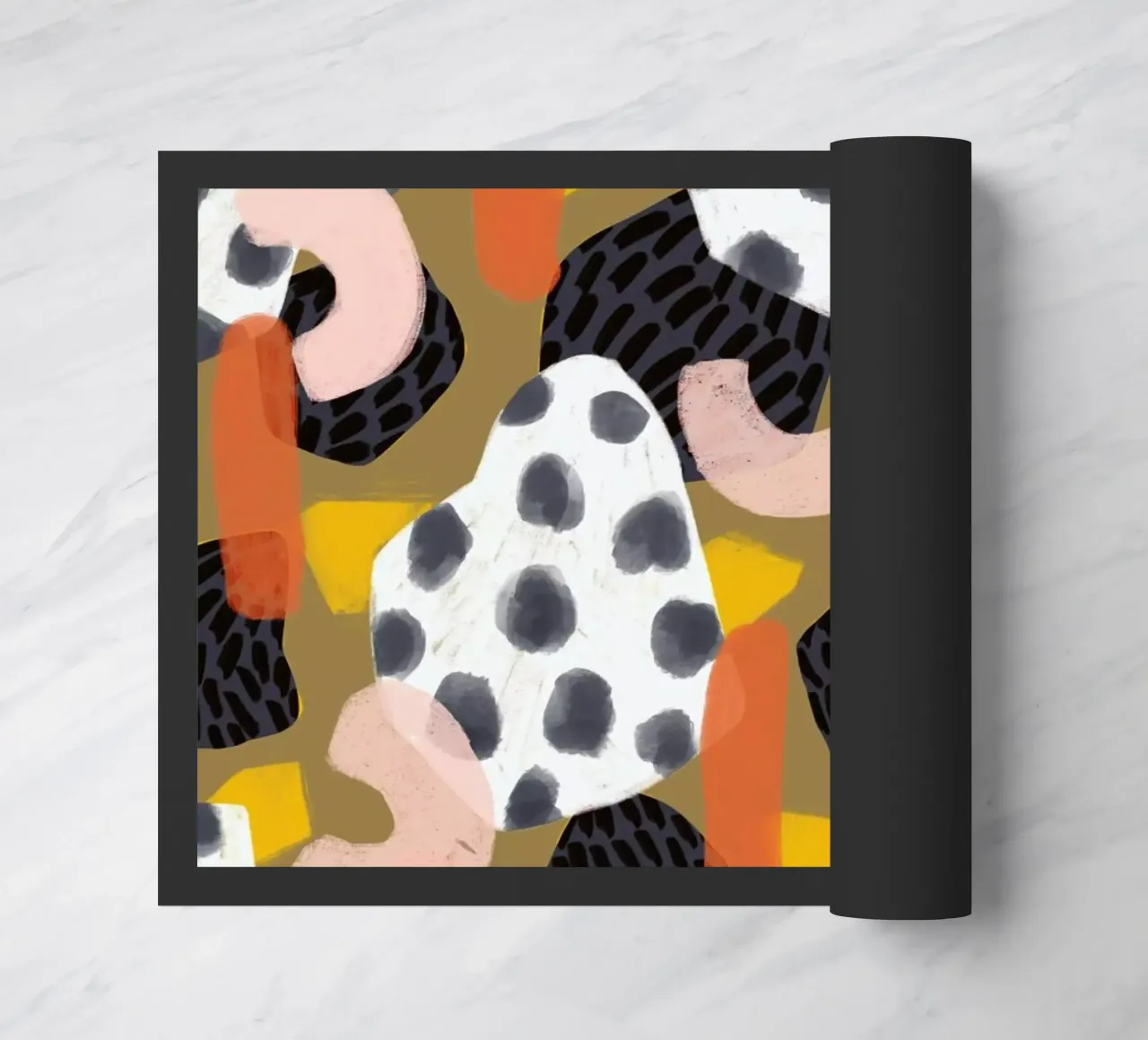 Fondu doormat by Laura O'Connor