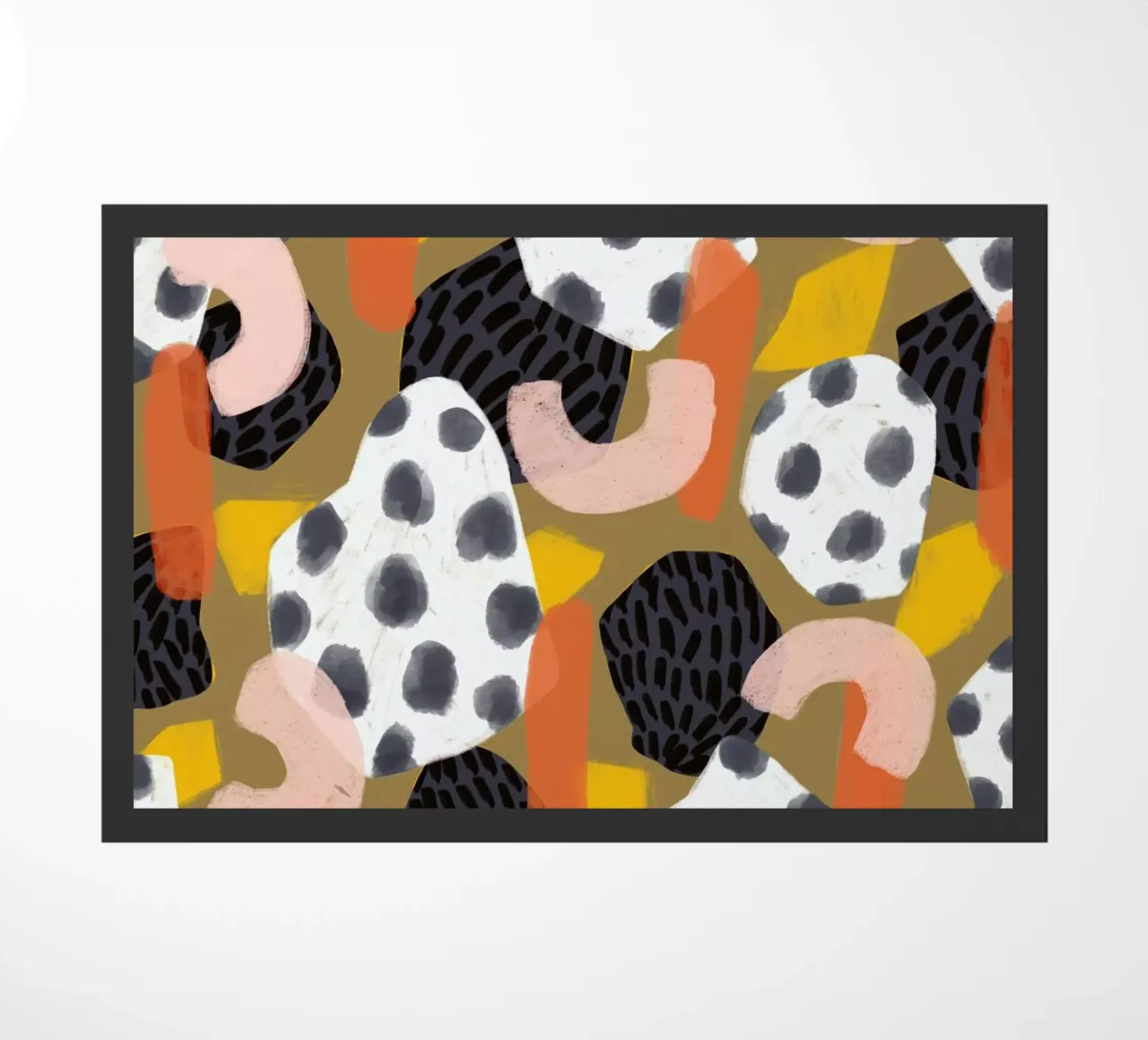 Fondu doormat by Laura O'Connor