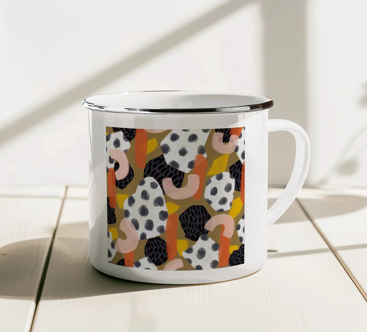 Fondu tazza in smalto da Laura O'Connor