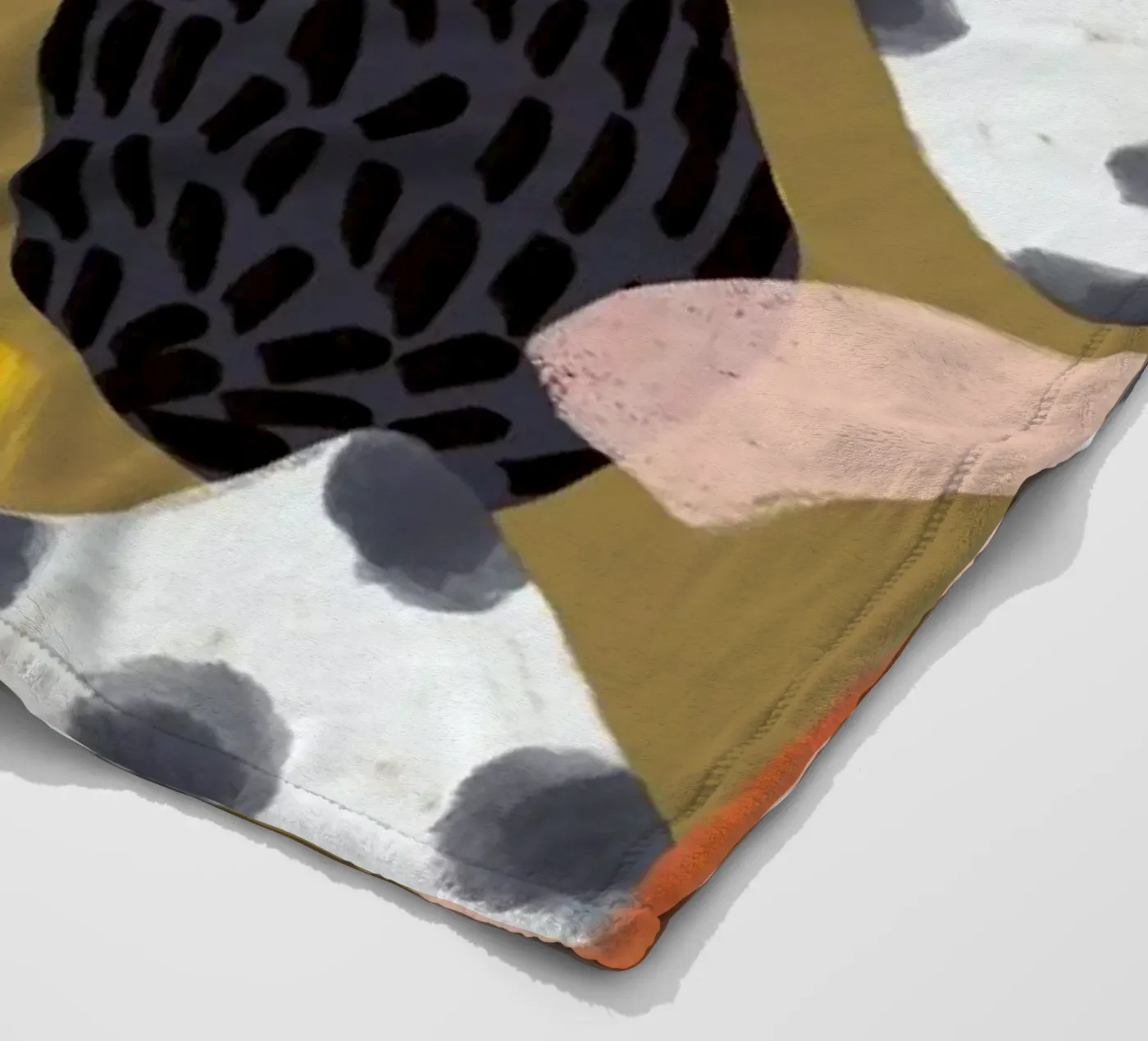 Fondu fleece blanket by Laura O'Connor