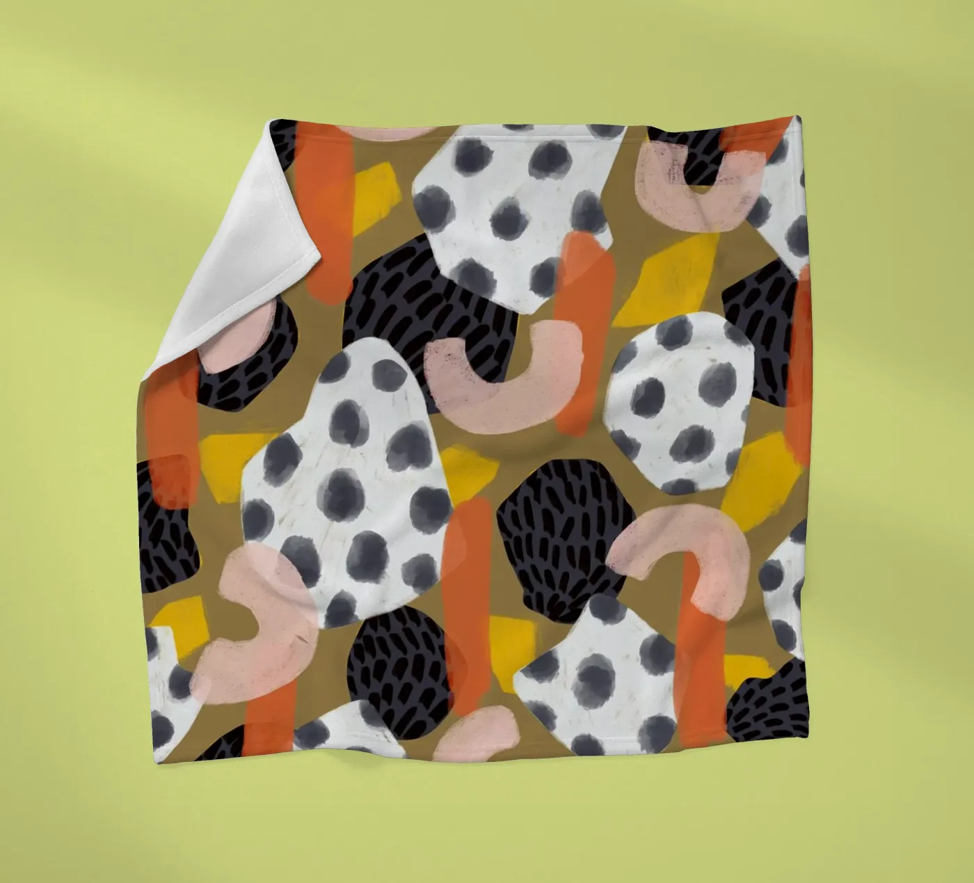 Fondu fleece blanket by Laura O'Connor
