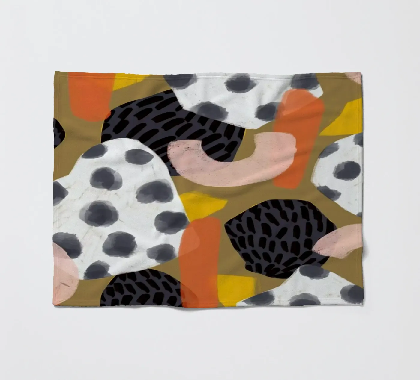 Fondu fleece blanket by Laura O'Connor