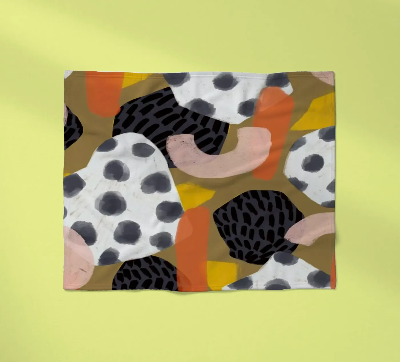 Fondu fleece blanket by Laura O'Connor