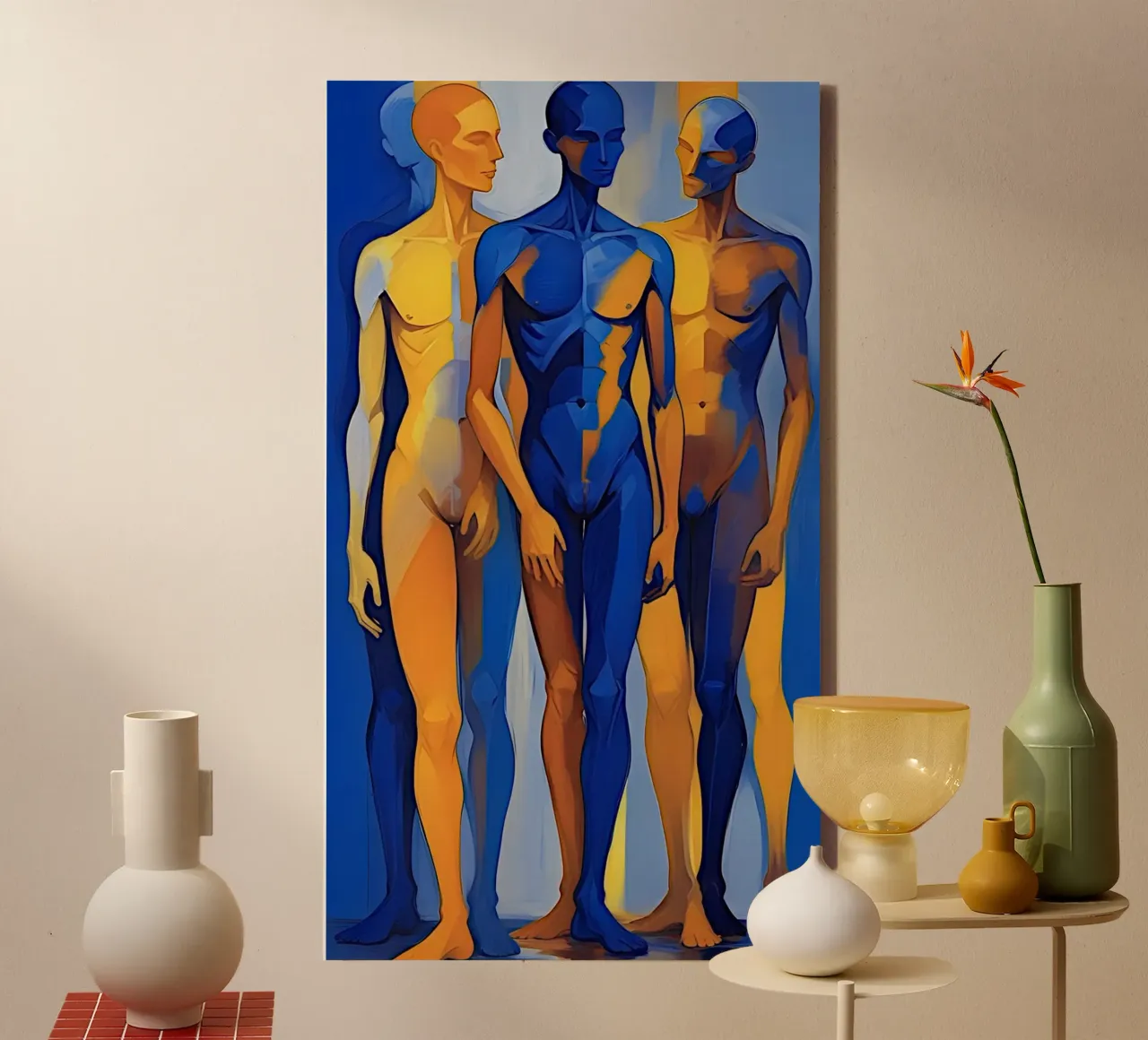 People47 canvas by WALLART-Peter Lorenz