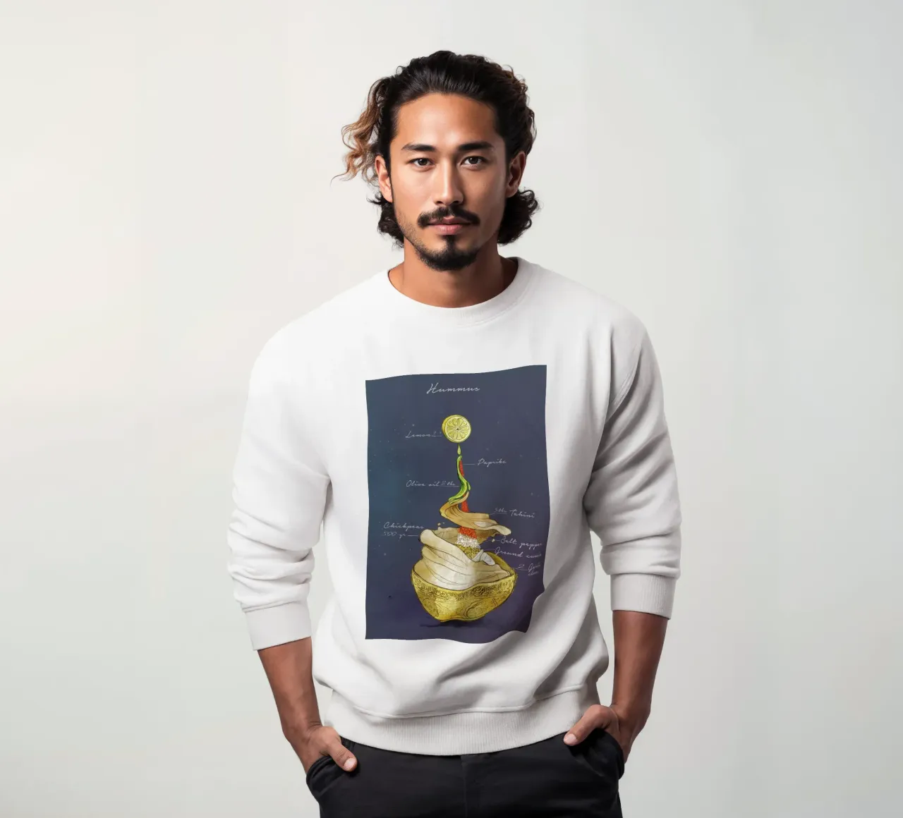 Hummus felpa da Ina Stanimirova