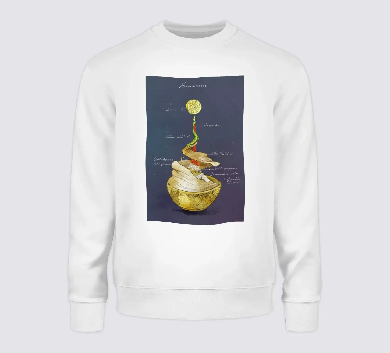 Hummus felpa da Ina Stanimirova