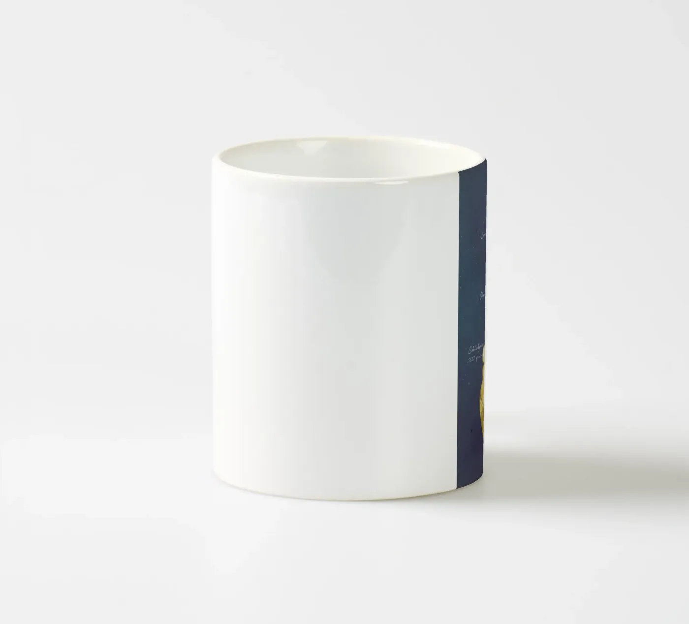 Hummus ceramic mug by Ina Stanimirova