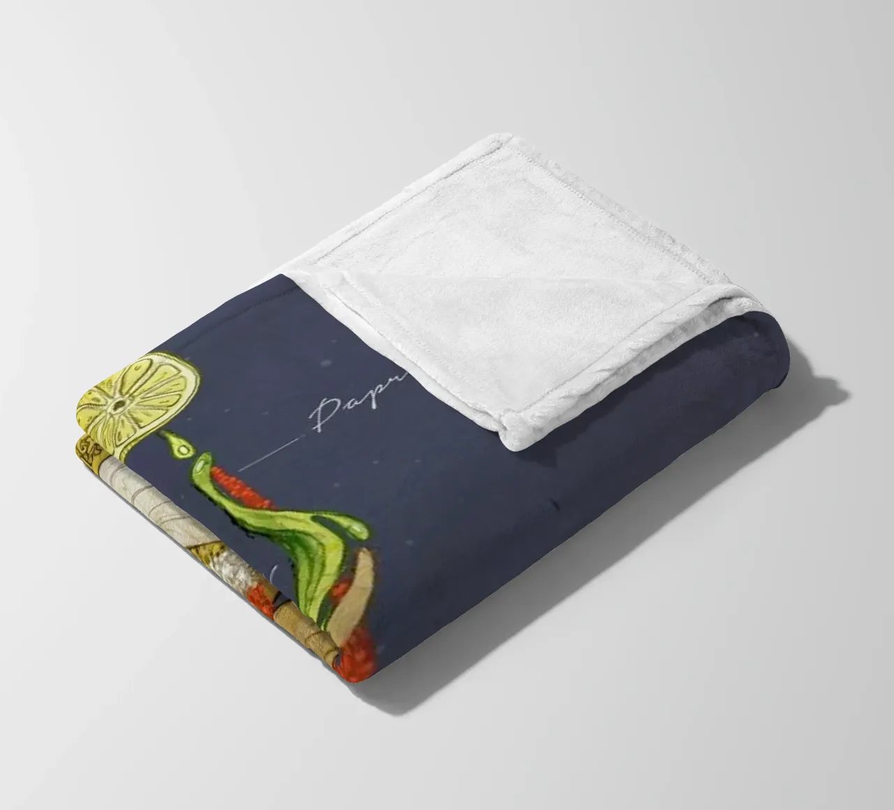 Hummus Fleecedecke von Ina Stanimirova