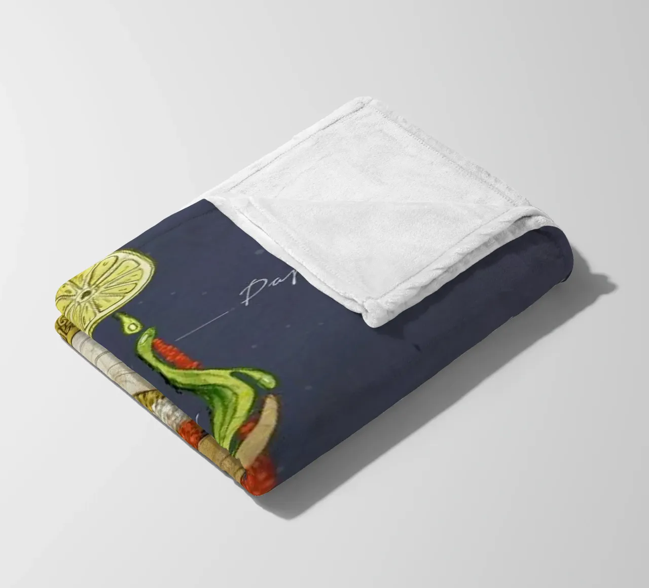 Hummus Fleecedecke von Ina Stanimirova