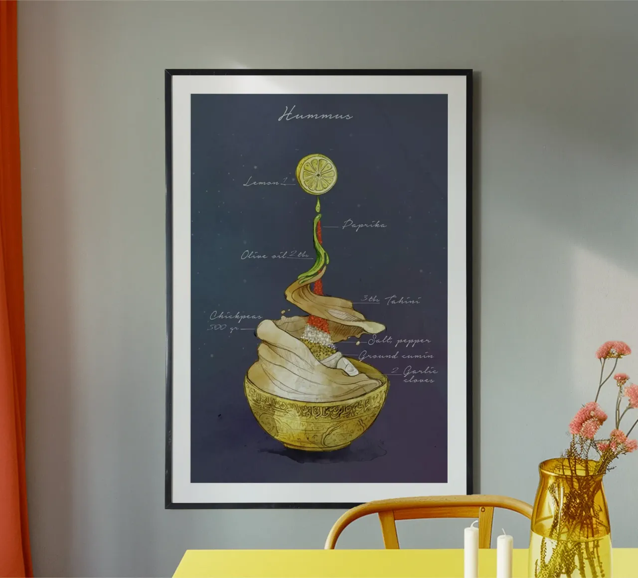 Hummus poster da Ina Stanimirova