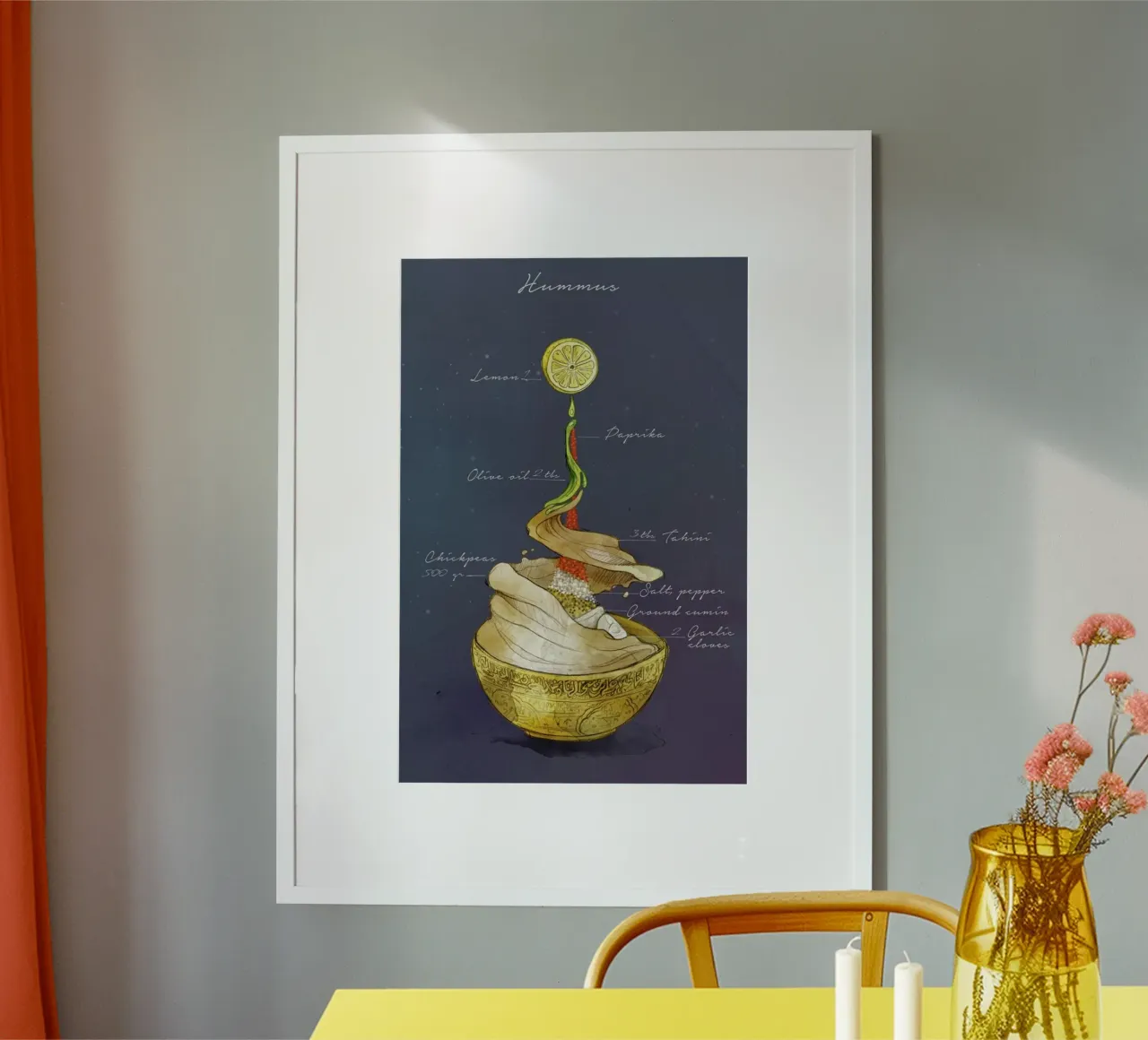 Hummus carta hahnemühle da Ina Stanimirova
