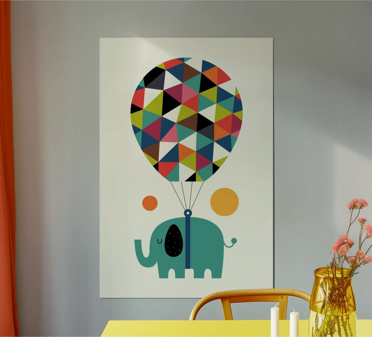 Hoch fliegen und groß träumen Poster von Andy Westface