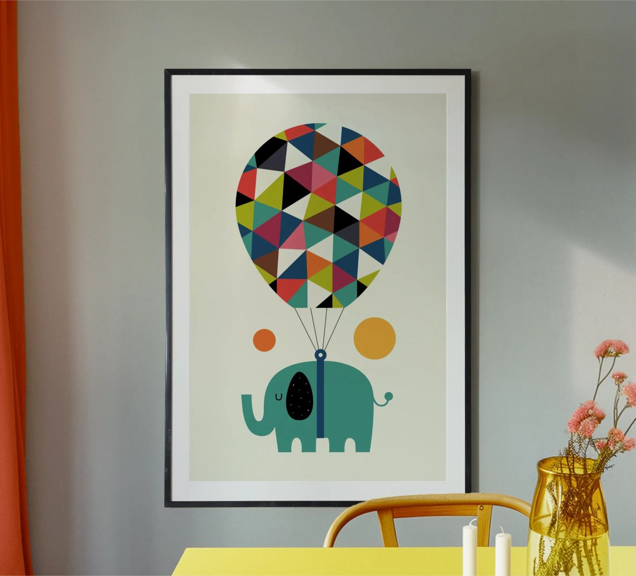 Hoch fliegen und groß träumen Poster von Andy Westface