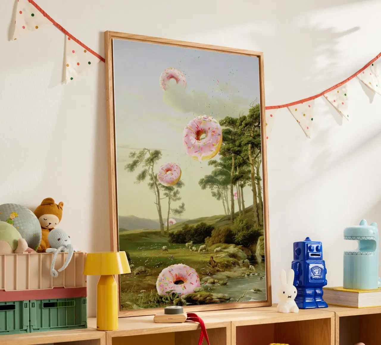 Cloudy With A Chance Of Donuts plexiglass da Jonas Loose