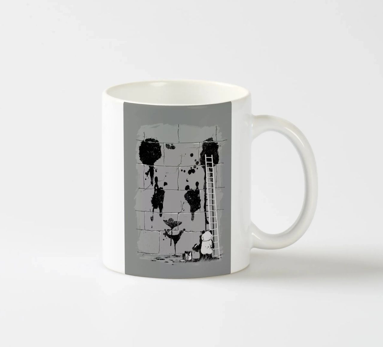 Self Portrait tazza in ceramica da Nicebleed