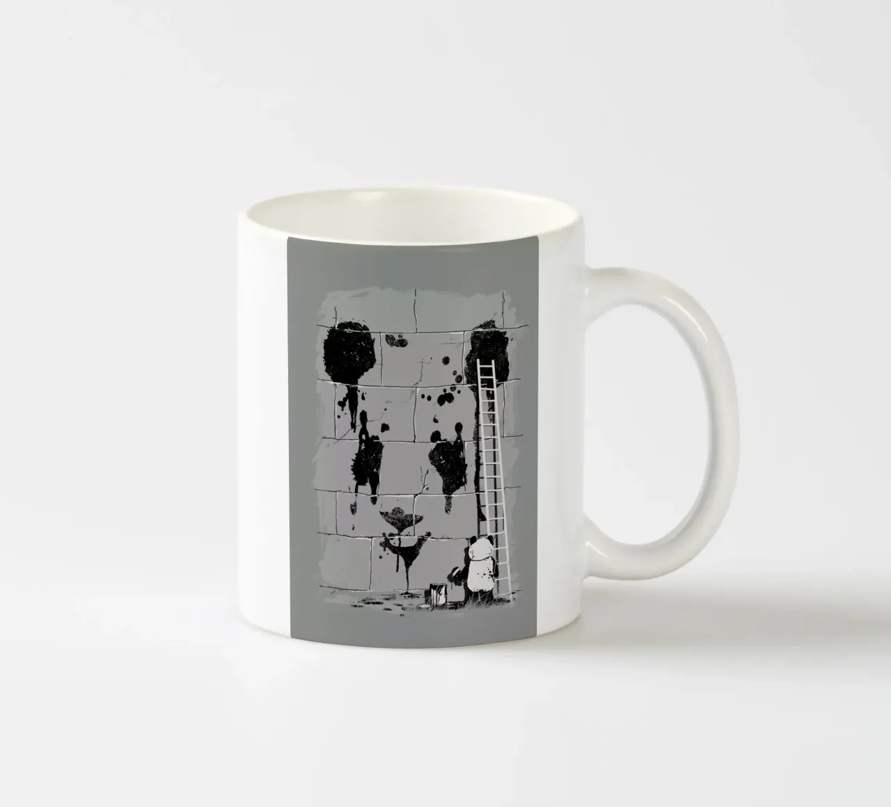 Self Portrait ceramic mug by Nicebleed