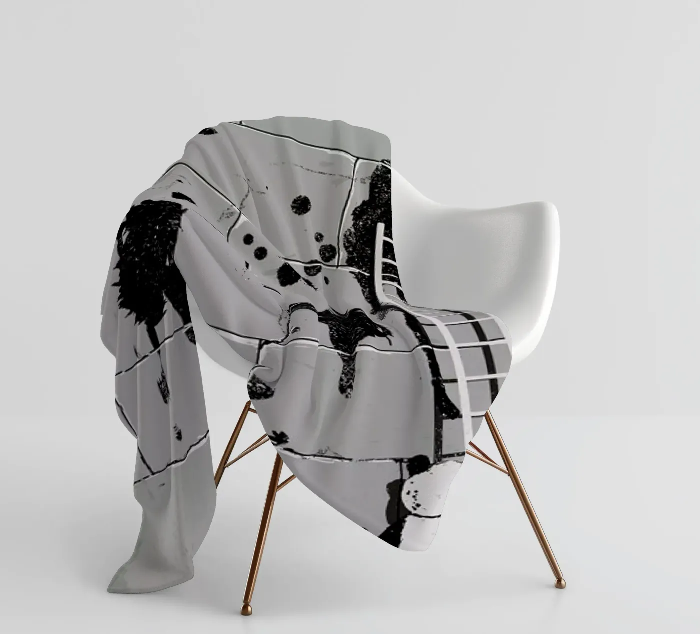 Self Portrait Fleecedecke von Nicebleed