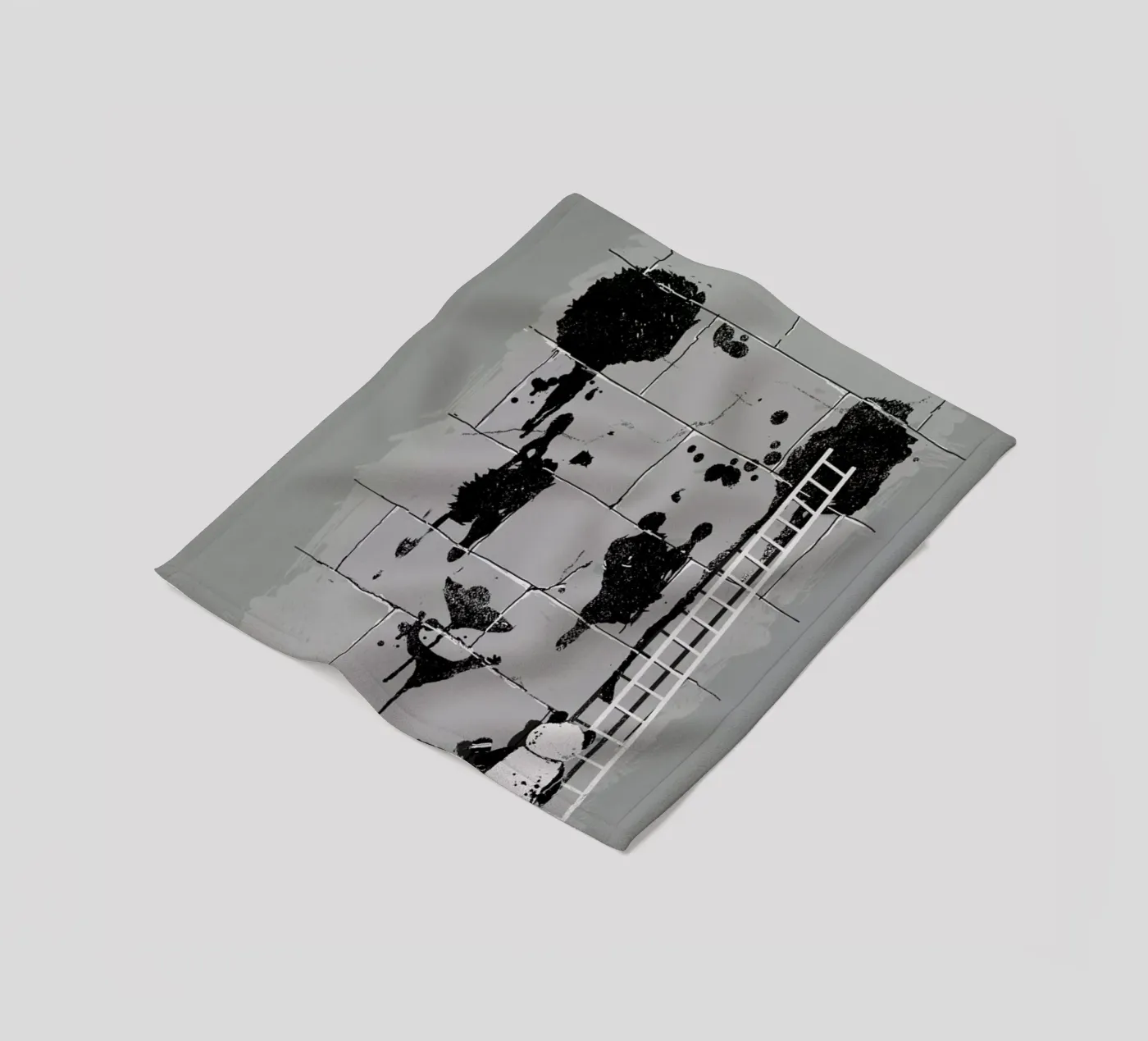 Self Portrait Fleecedecke von Nicebleed