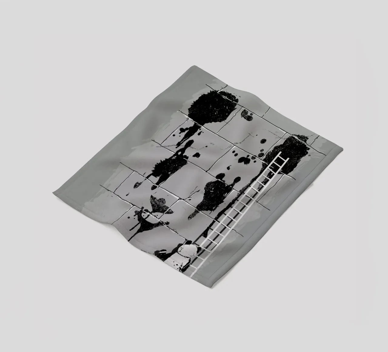 Self Portrait Fleecedecke von Nicebleed