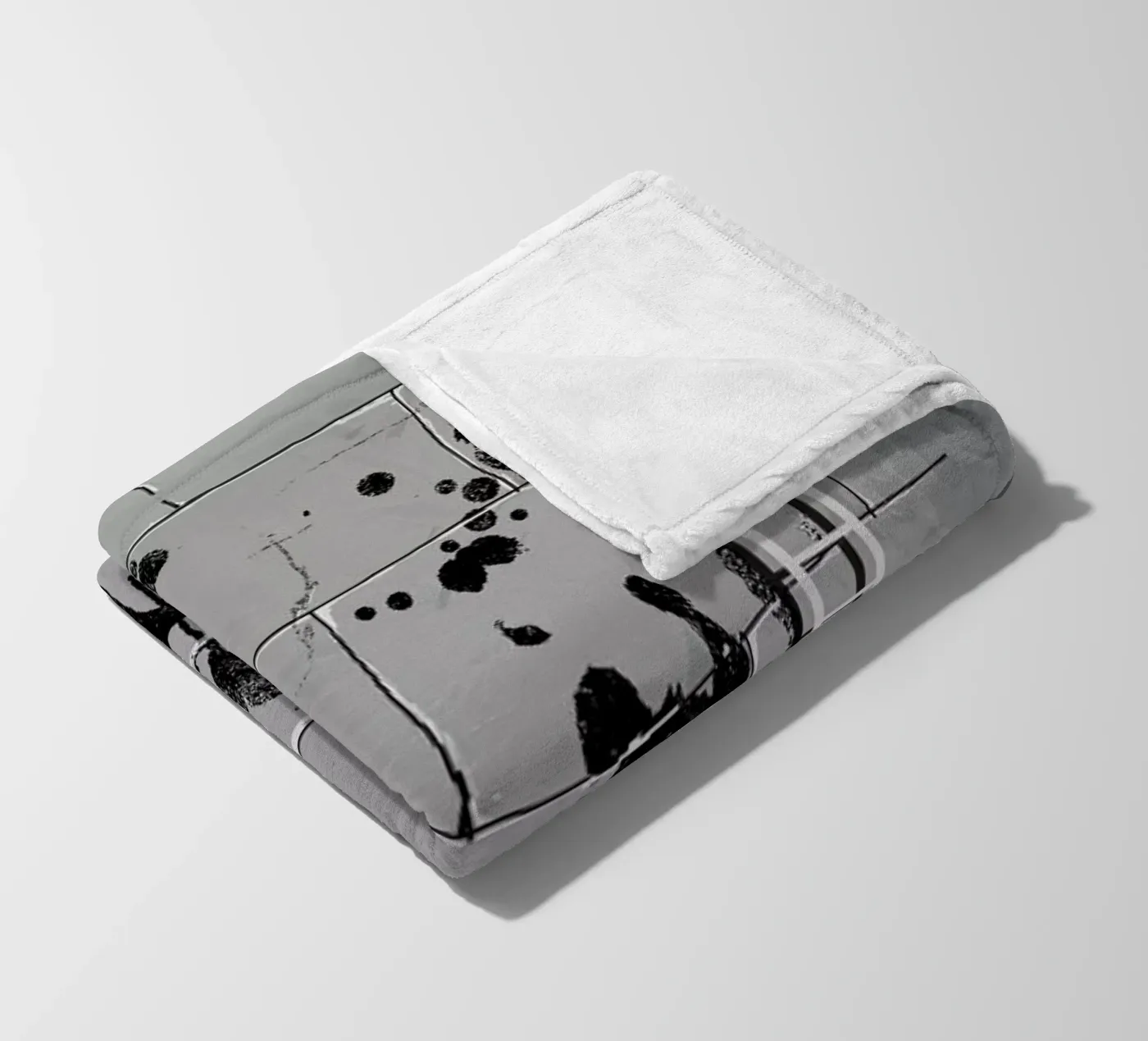 Self Portrait Fleecedecke von Nicebleed