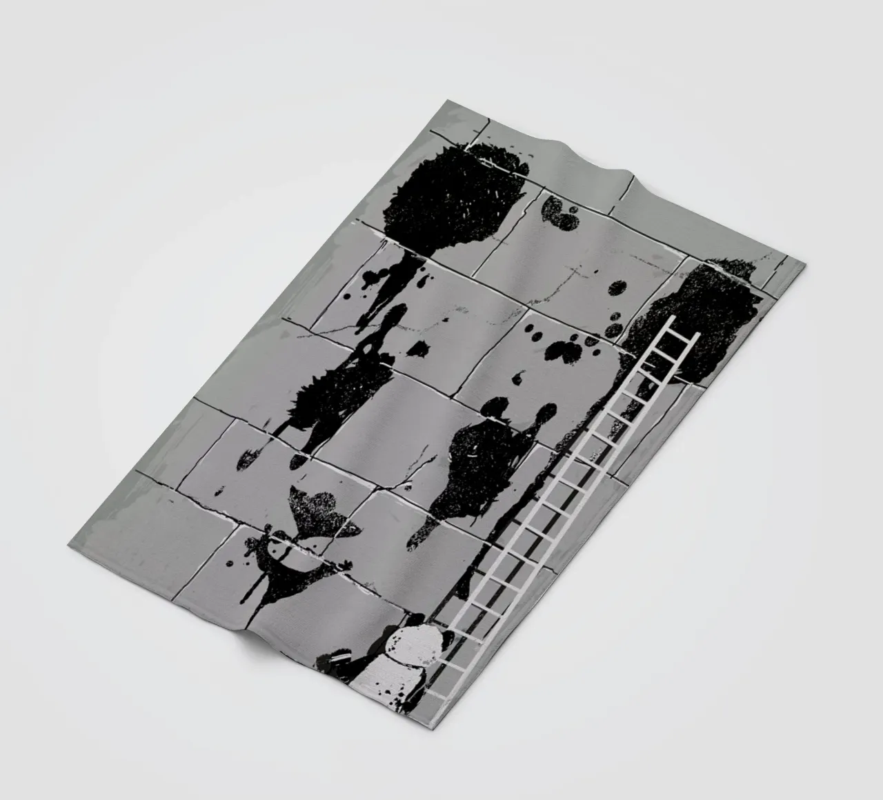 Self Portrait Fleecedecke von Nicebleed