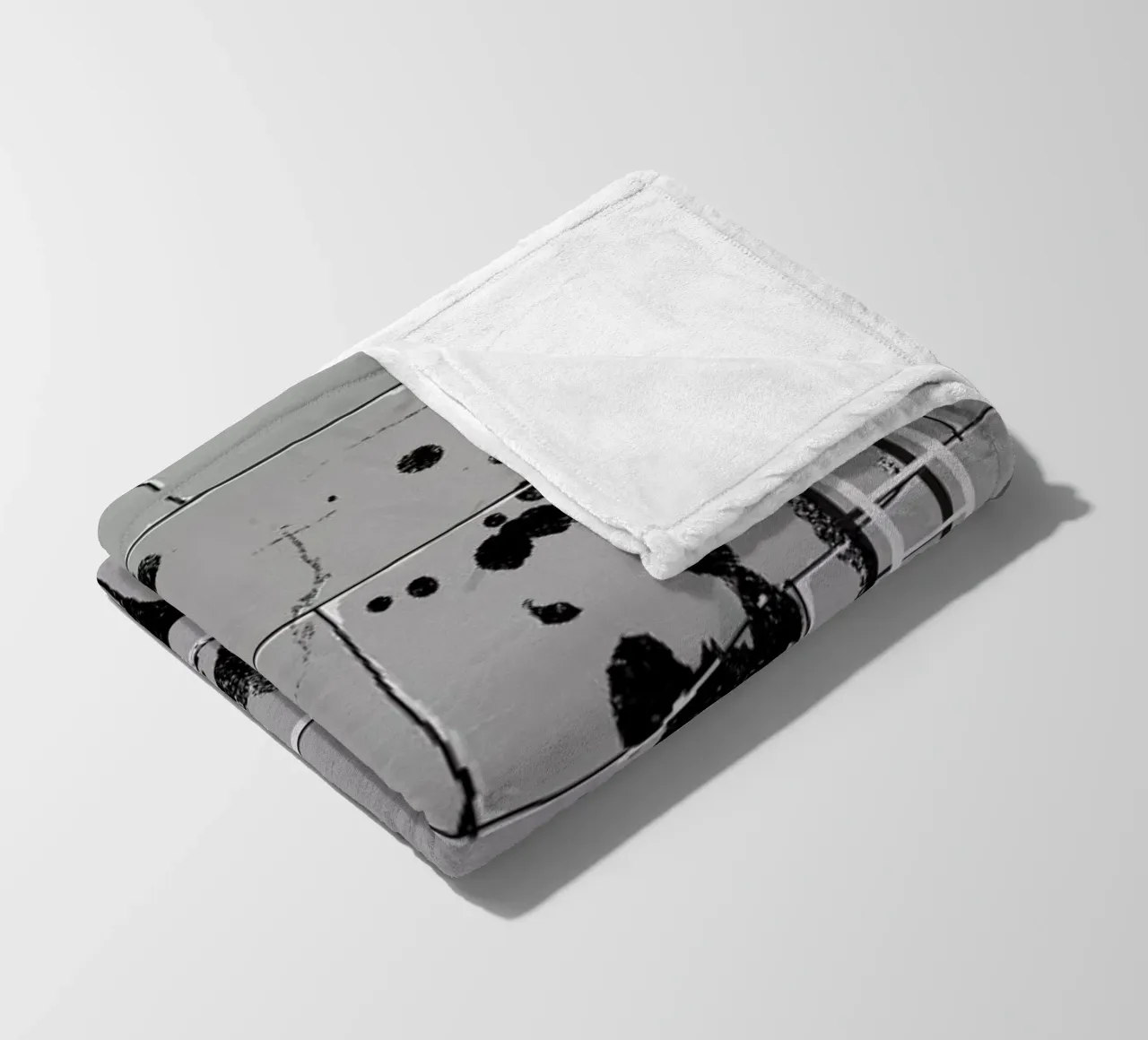 Self Portrait Fleecedecke von Nicebleed