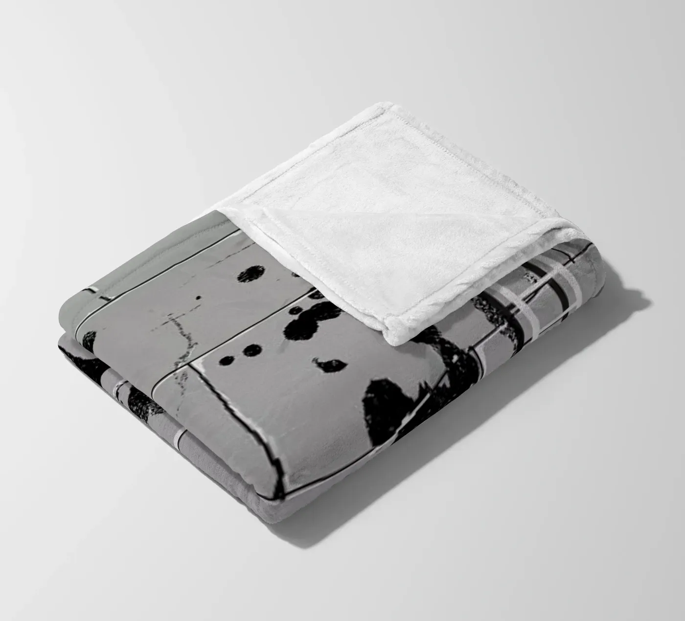 Self Portrait Fleecedecke von Nicebleed