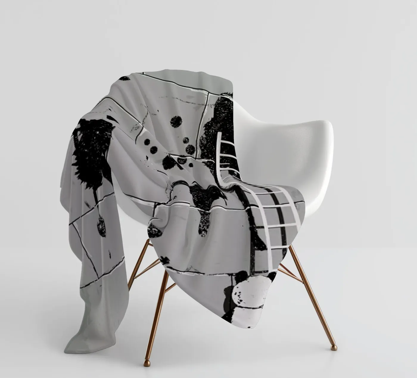 Self Portrait Fleecedecke von Nicebleed