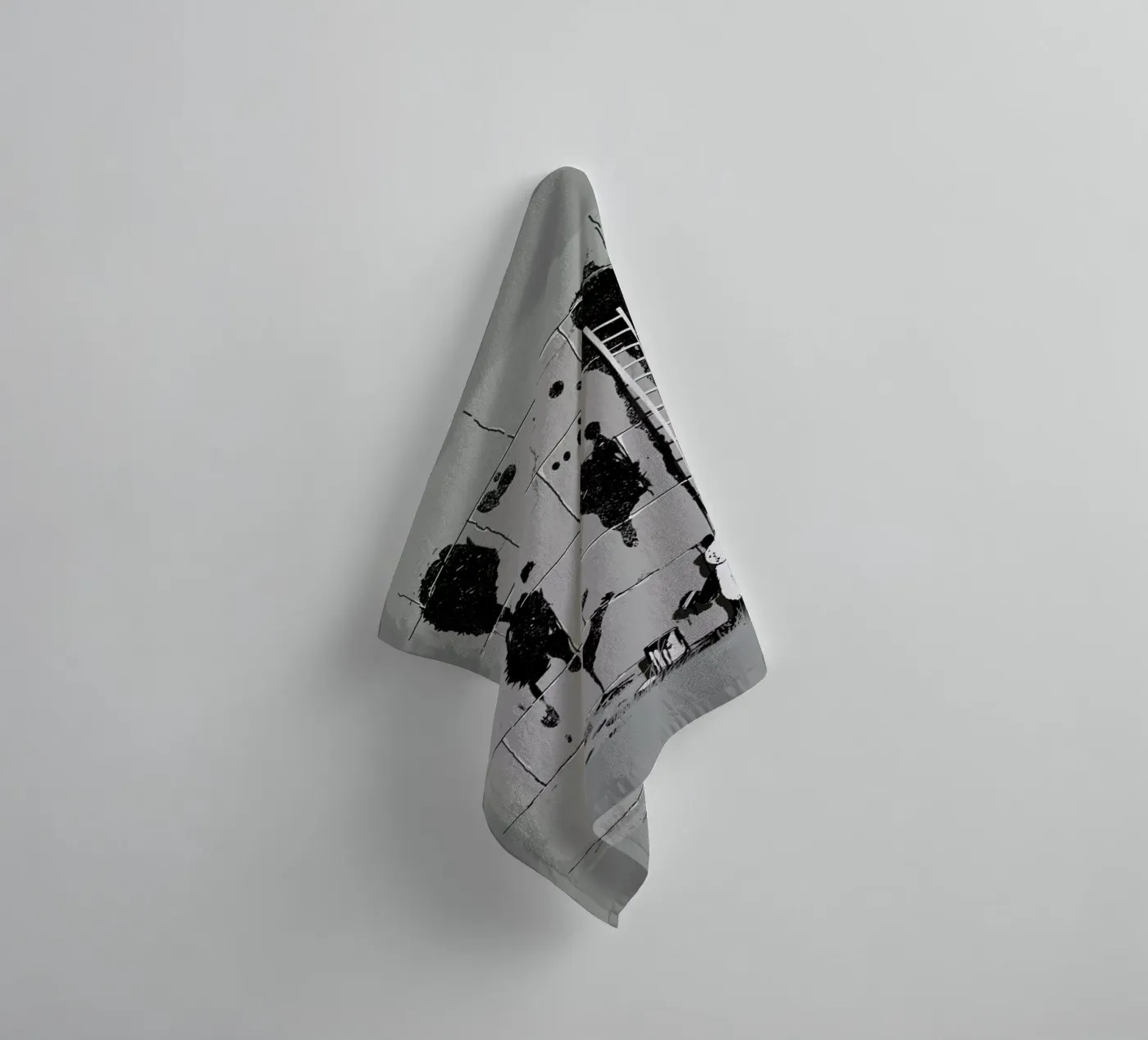 Self Portrait towel by Nicebleed
