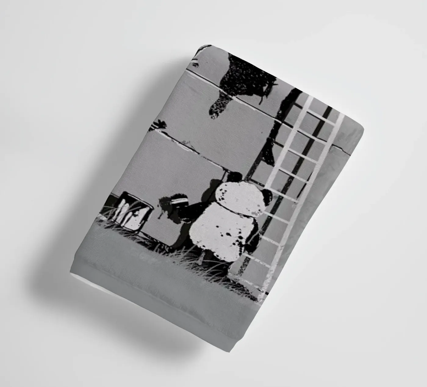 Self Portrait towel by Nicebleed