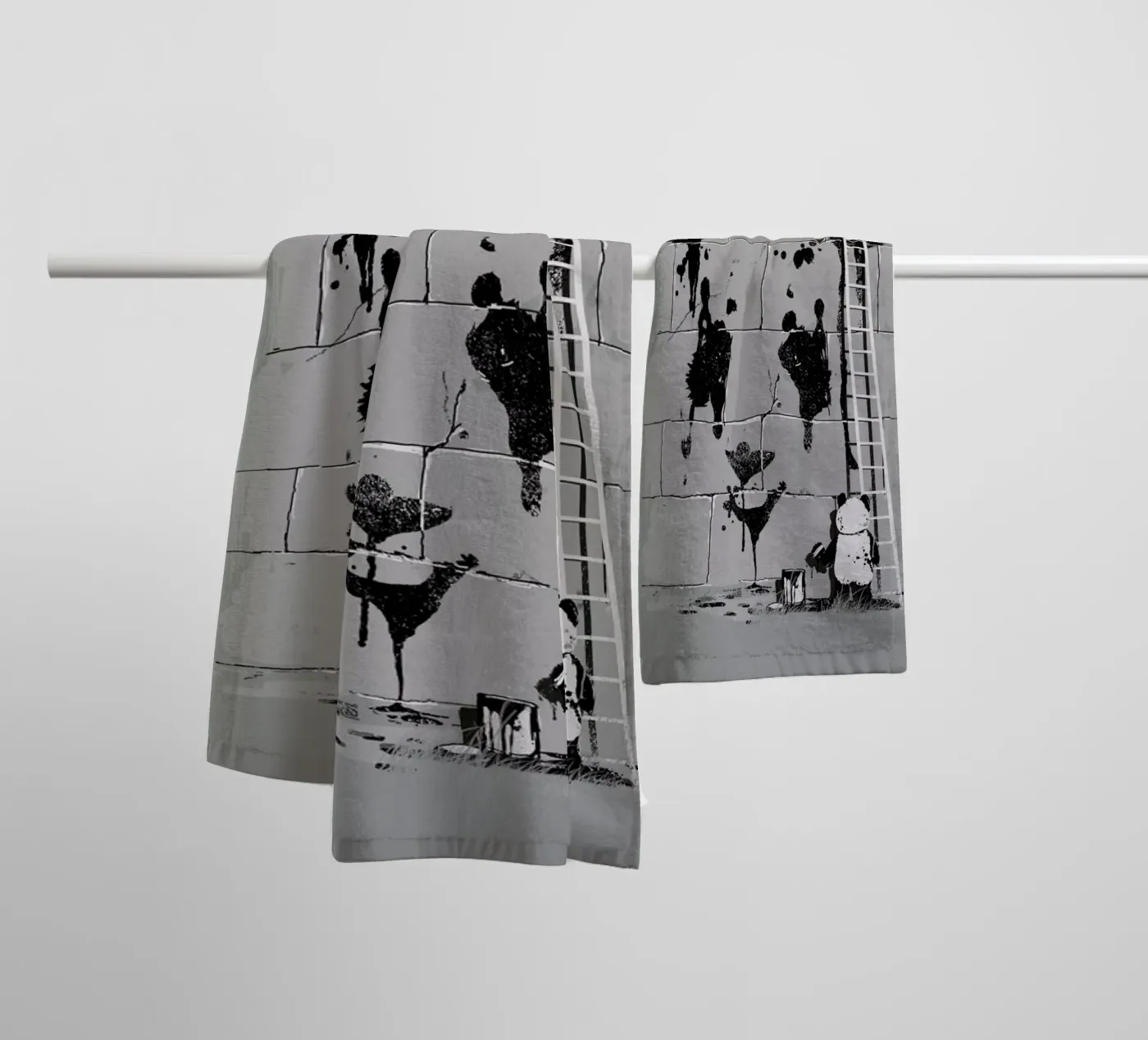 Self Portrait towel by Nicebleed