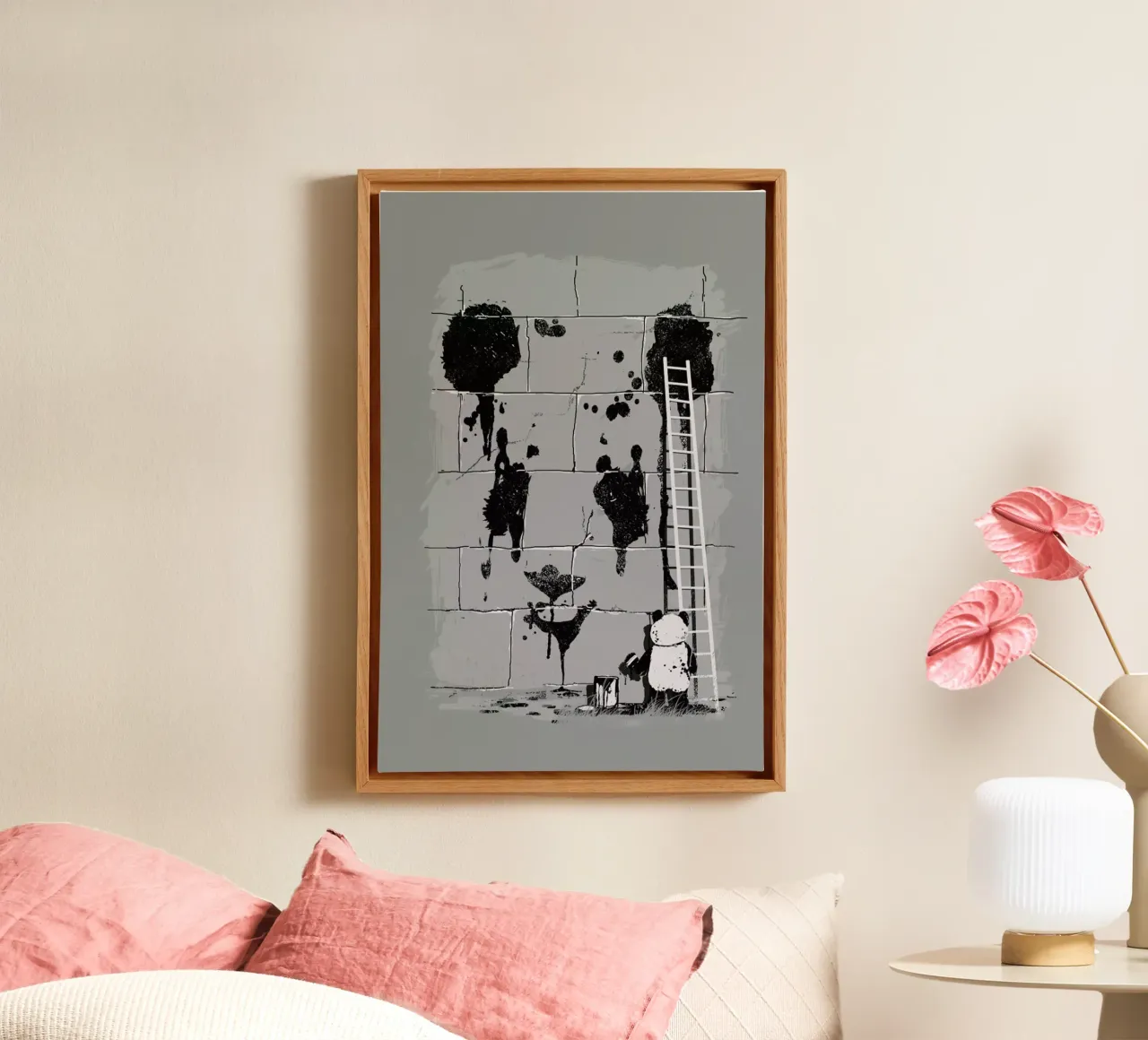 Self Portrait tela da Nicebleed