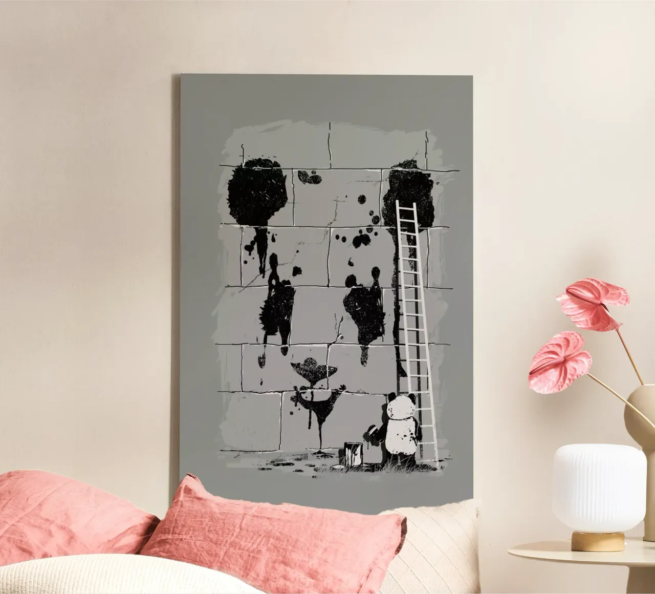 Self Portrait tela da Nicebleed