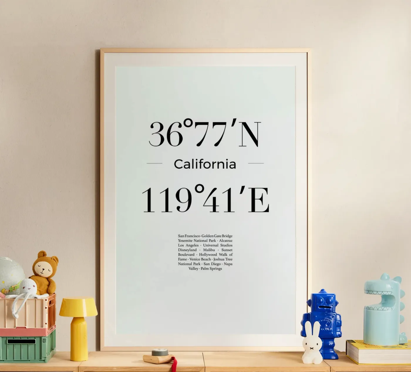 California poster da Studio One