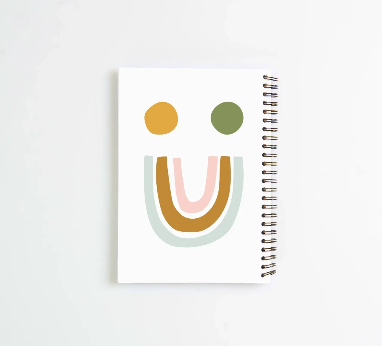 be happy spiral notebook by Ambition Wall