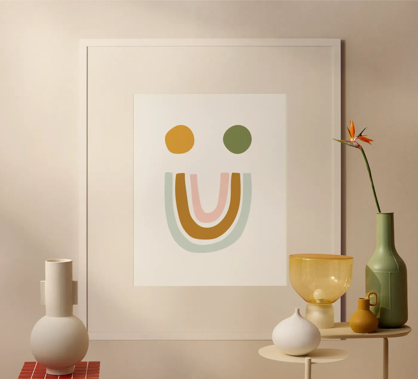 be happy poster da pixelflow